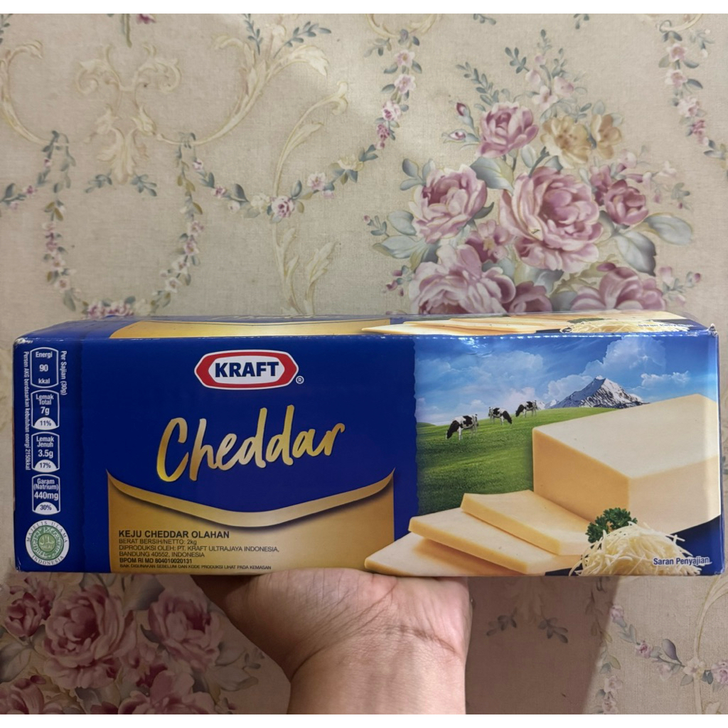 

Kraft Cheddar / Keju Kraft Cheddar 2KG