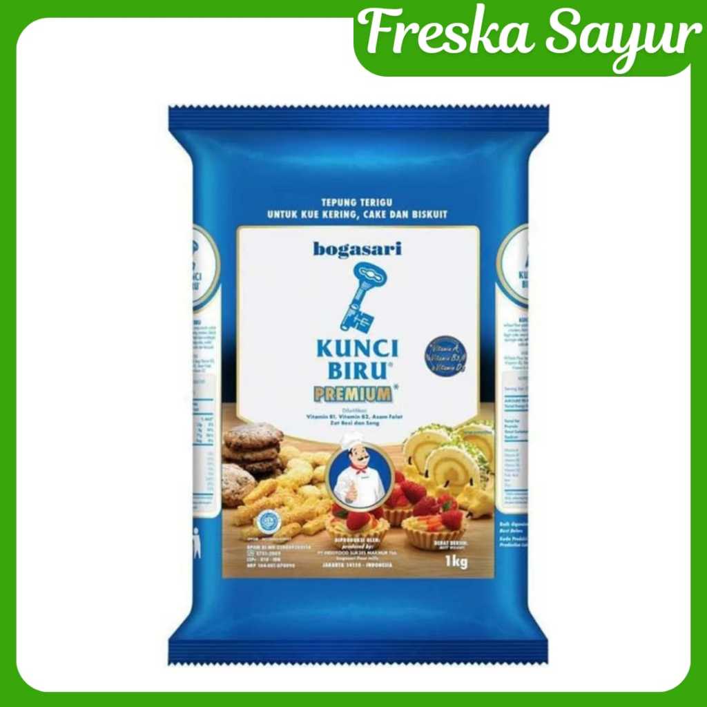 

Tepung Terigu Kunci Biru 1 kg I Best Seller I Premium