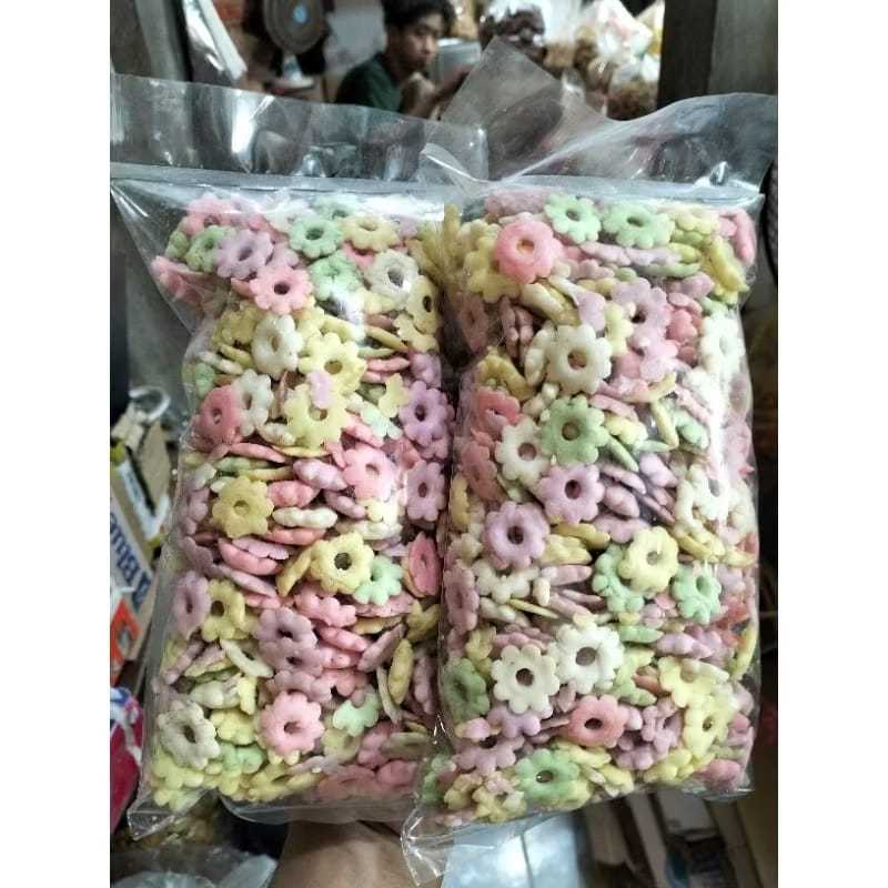 

(GRATIS TERASI) KHAS CIREBON//500GRAM KUE CINCIN UNICORN//SNACK//MAKANAN RINGAN