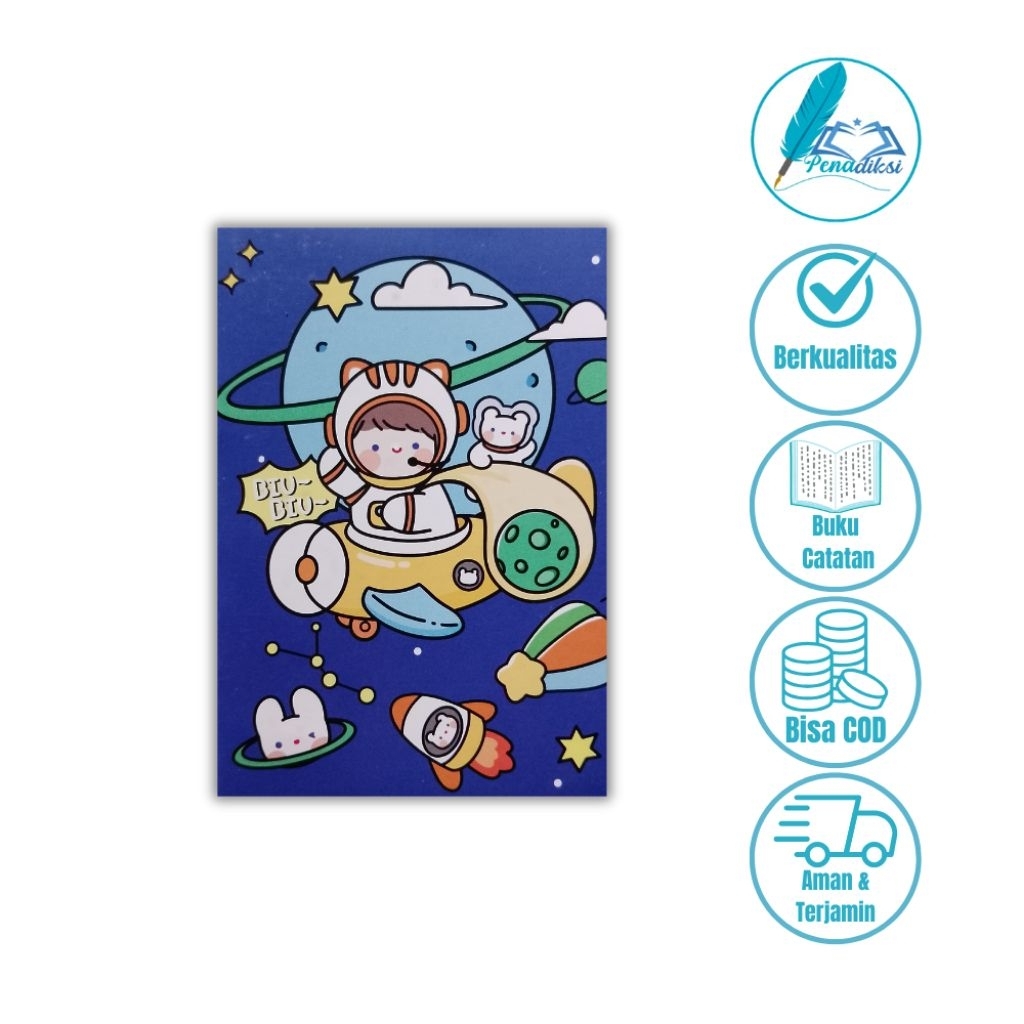 

Buku Catatan Notebook Mini 85 x 120mm 16 Lembar