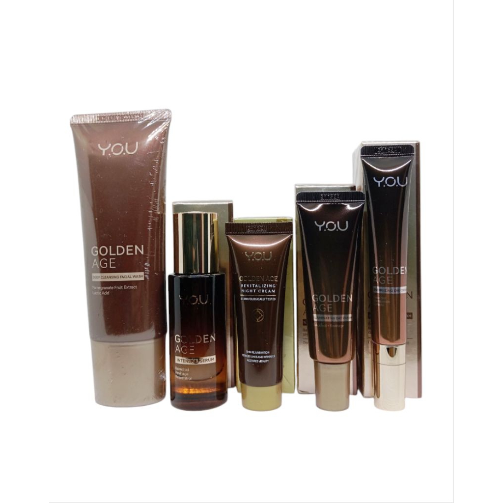 Y.O.U Golden Age Paket Skincare Mengatasi Penuaan Dini