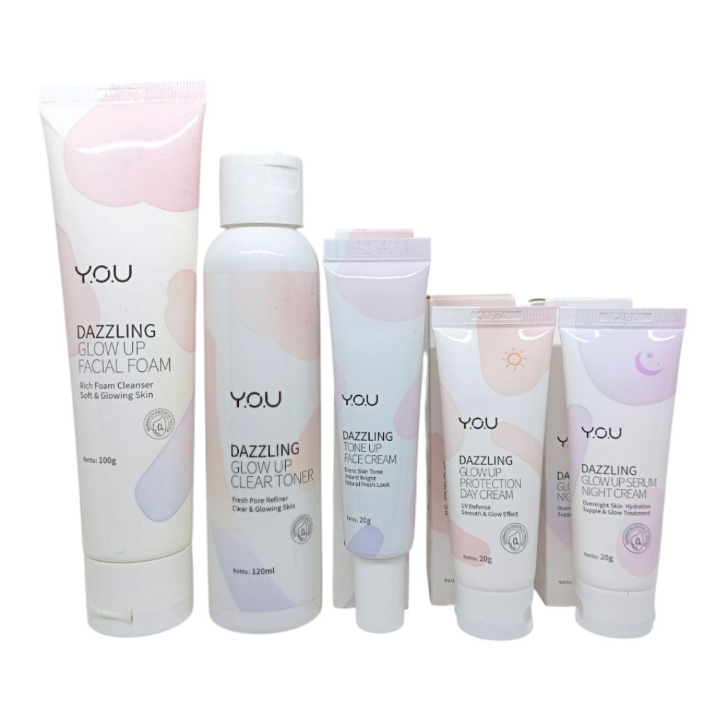 Paket Skincare Y.O.U Dazzling Glow Up