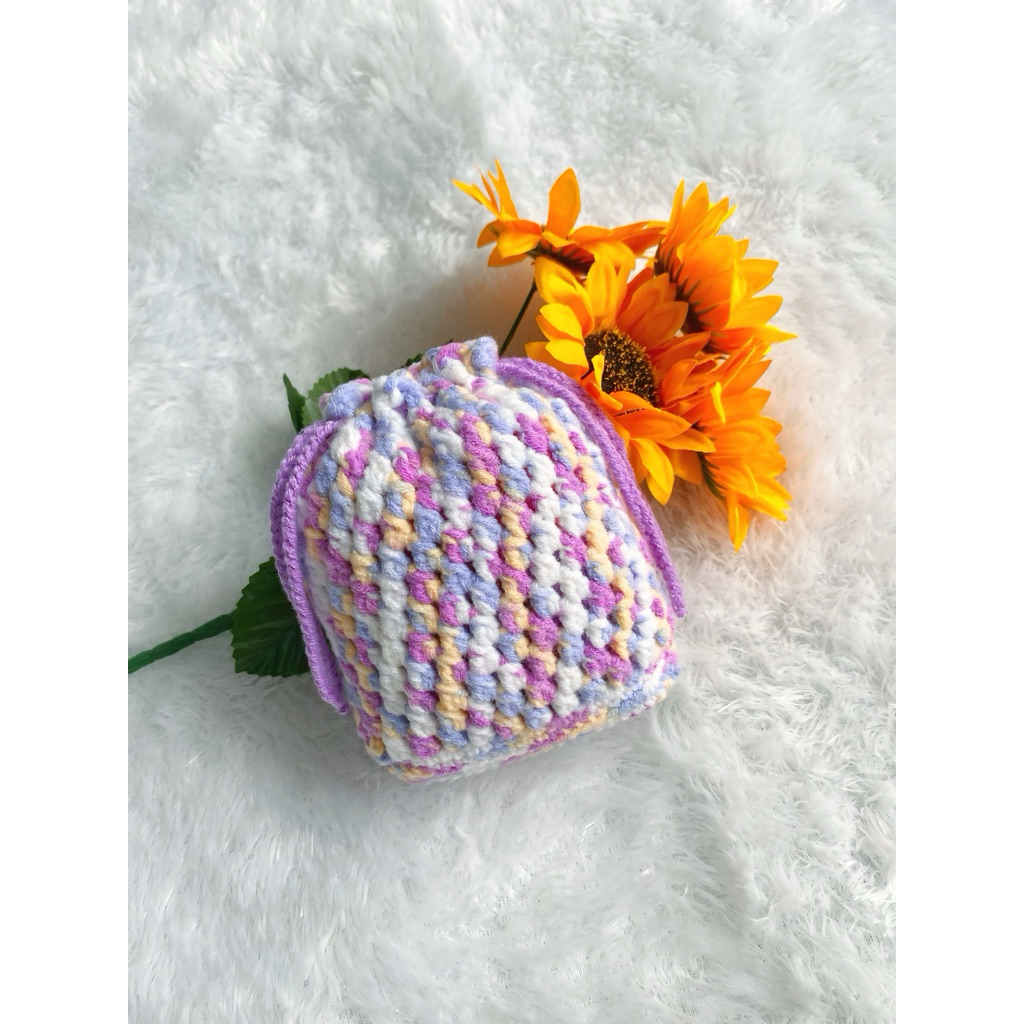 Pouch Mukena Traveling Rajut