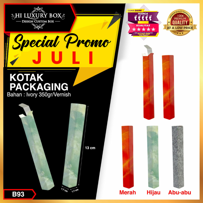 

Kotak Packaging - Kotak Kemasan Kecil - Packaging Souvenir - B93