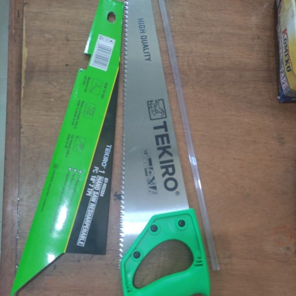 gergaji tangan tekiro 18in / hand saw tekiro 18in / gergaji tekiro gergaji kayu gergaji papan tekiro