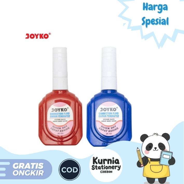 

Joyko Correction Fluid / Tip Ex Cair / Tip X JK-101 -- 3 Ml ( Satuan )