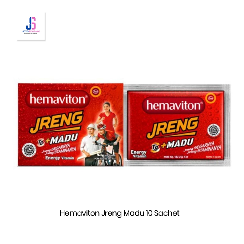 

Hemaviton Jreng 1 Box 10 Sachet