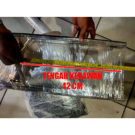 Swing Arm Tiger Revo Finishing Krom Arem Tirev RACING Crom Bahan Pipa Plat Tebal Model Racing