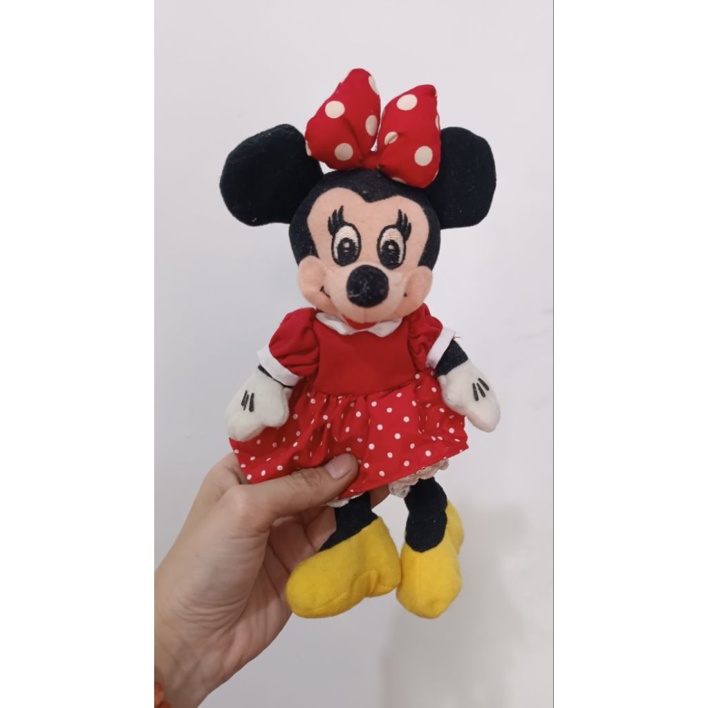 Boneka Minnie Mouse original Disney mainan anak