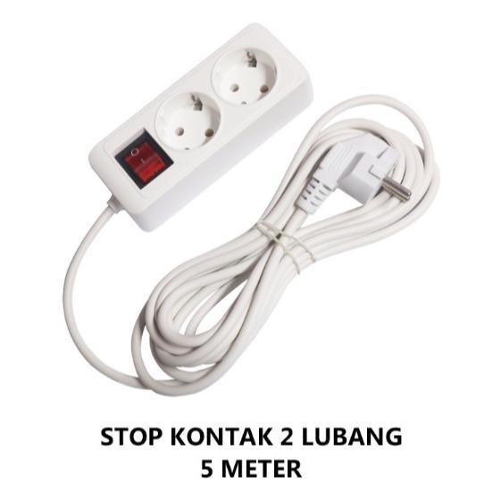 PIOLINE STOP KONTAK KABEL KUNINGAN 5 METER