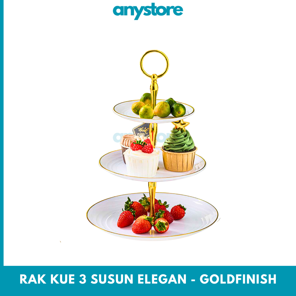 Anystore – Rak Kue 3 Tingkat