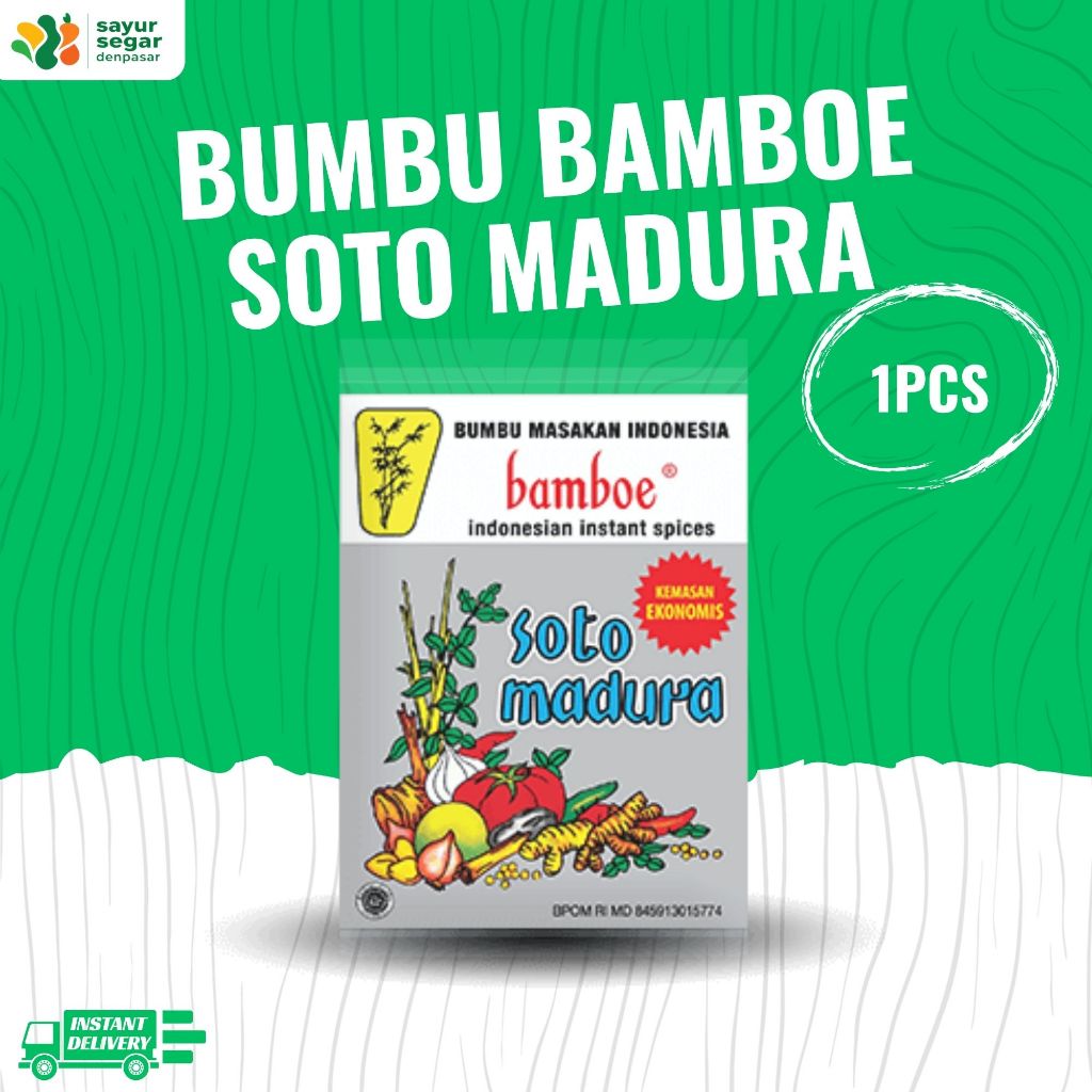 

Bumbu Bamboe Soto Madura 1 pcs - Sayur Segar Denpasar