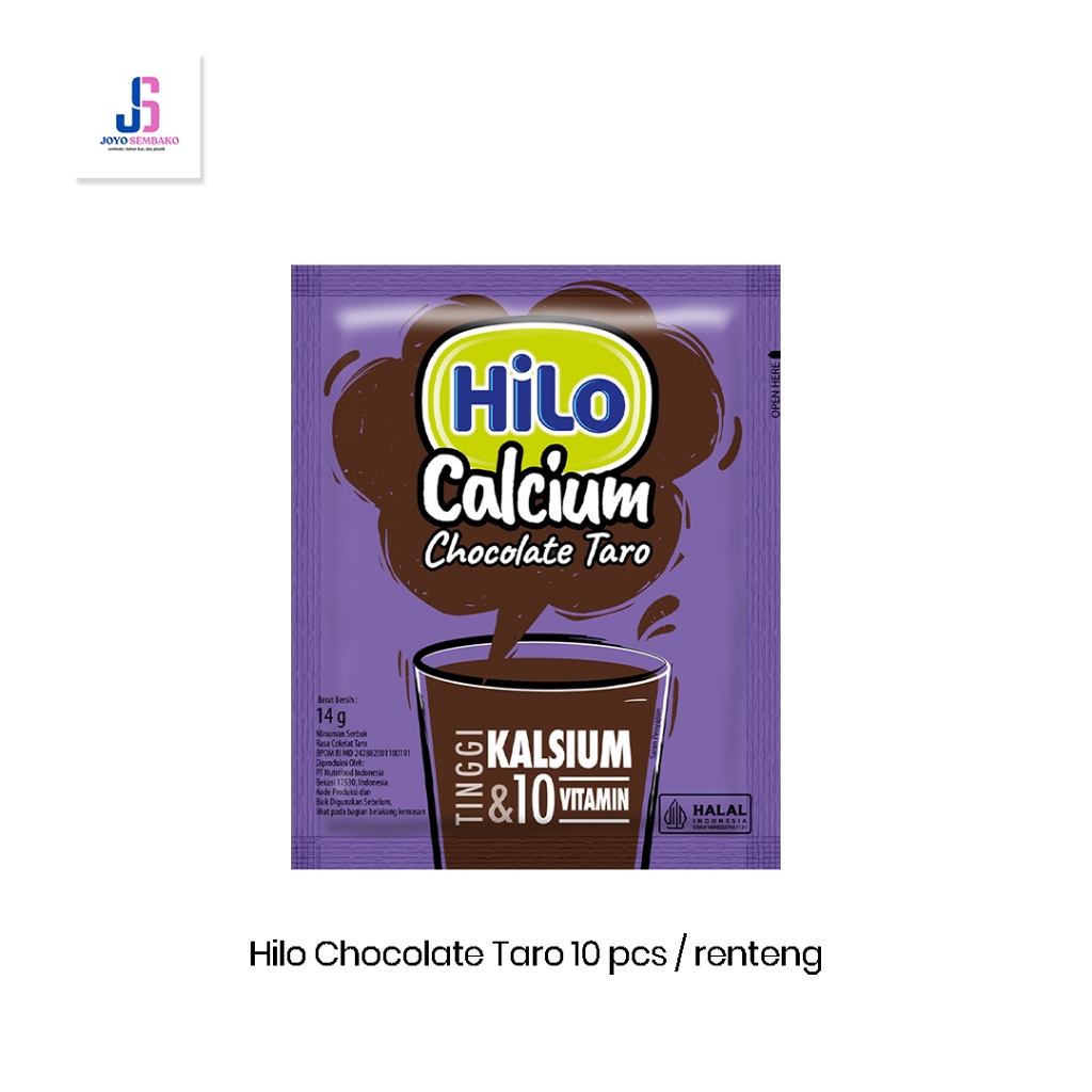 

HILO CHOCOLATE TARO 10 SACHET