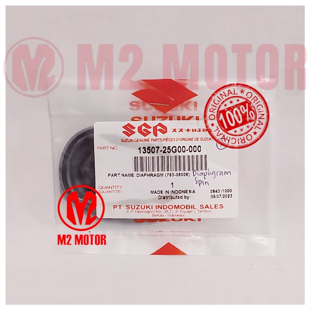 DIAPHRAGM SPIN 13507-25G00-000 ORIGINAL SUZUKI