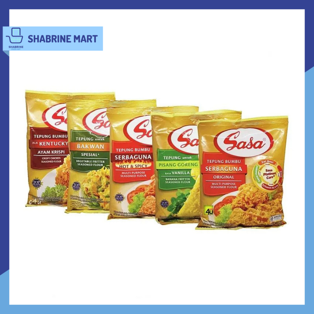 

Sasa Tepung Bumbu Serbaguna Aneka Varian