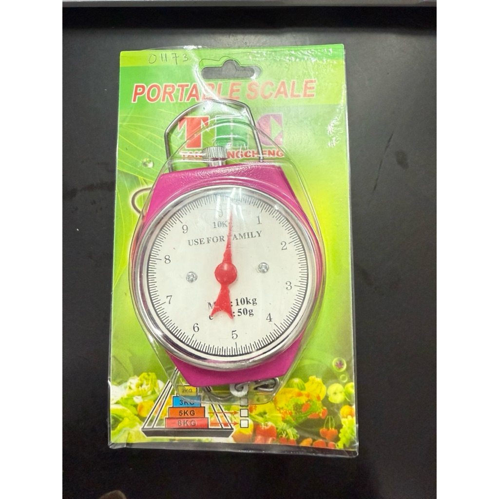 01173 Timbangan Gantung Manual 10kg / Timbangan Kecil / Timbangan Mini