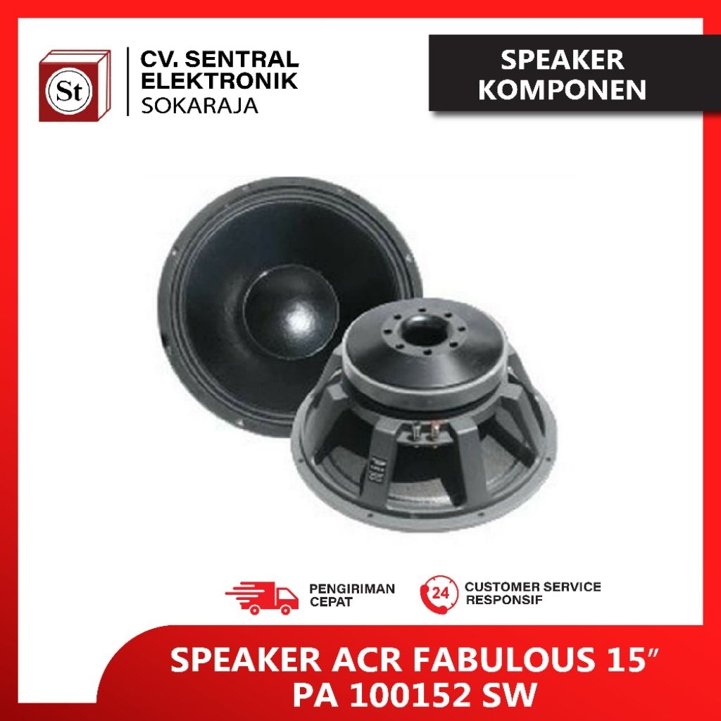 SPEAKER ACR FABULOUS 15"  PA 100152SW