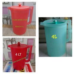teko bulat 4L tupperware pitcher 4 L merah