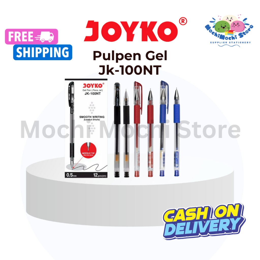 

Pulpen Gel Joyko JK-100NT | Pulpen Gel 0.5mm | Pulpen Needle Tip | Pulpen | Gel Pen | Bollpen | Pena | Pulpen Joyko 0.5mm