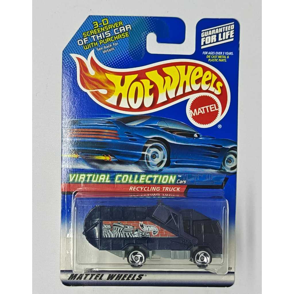 hot wheels recycling truck