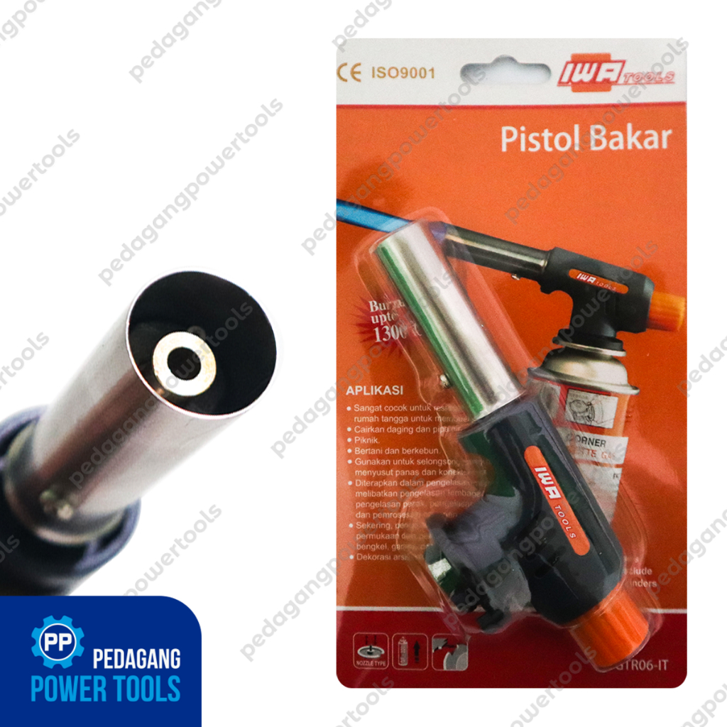 IWA GAS TORCH ALAT LAS KOREK PEMANTIK API KEPALA GAS KALENG BAKAR BBQ