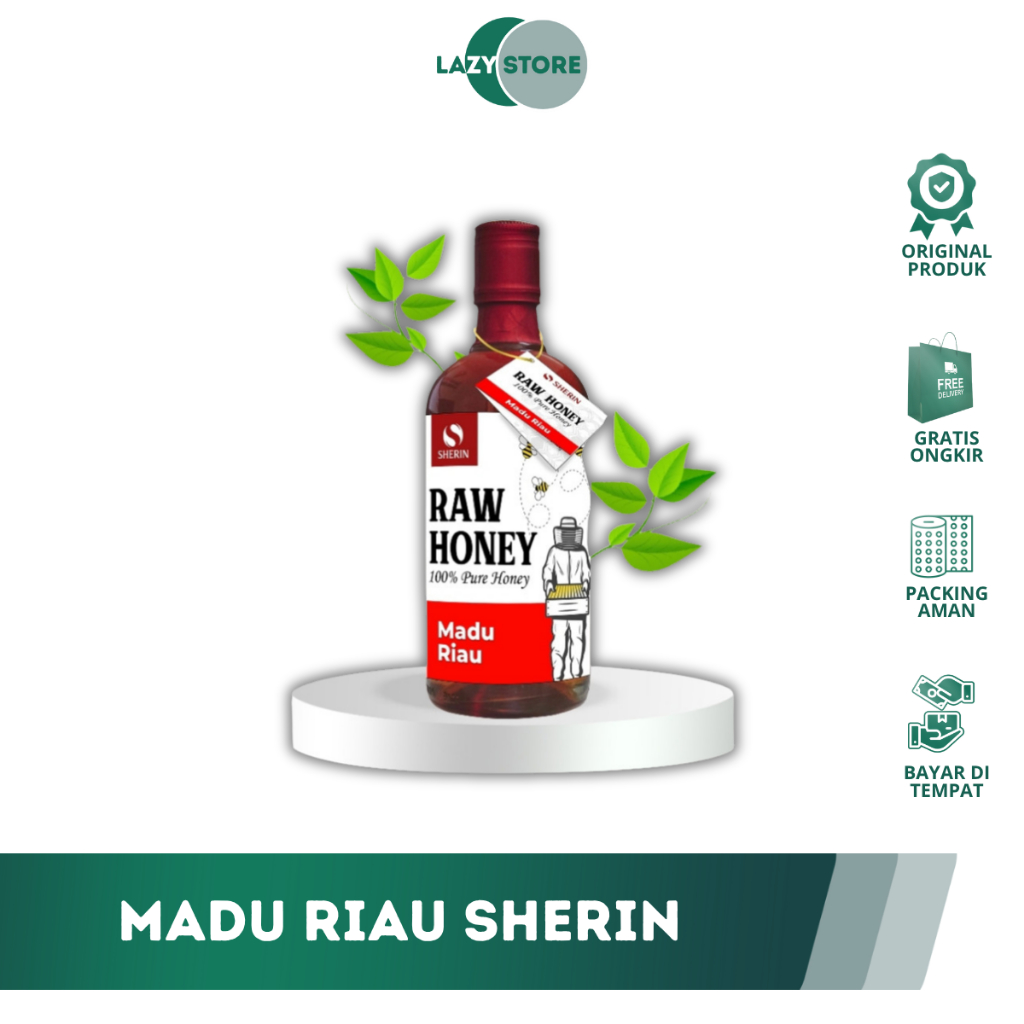 

MADU RIAU SHERRIN – 100% murni tanpa gula & tanpa pengawet | 650 gram | madu alami original