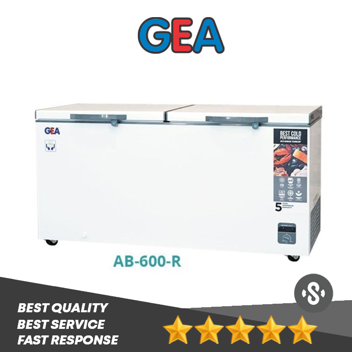 Freezer Box GEA AB600R / Chest Freezer Gea AB600 R Garansi resmi