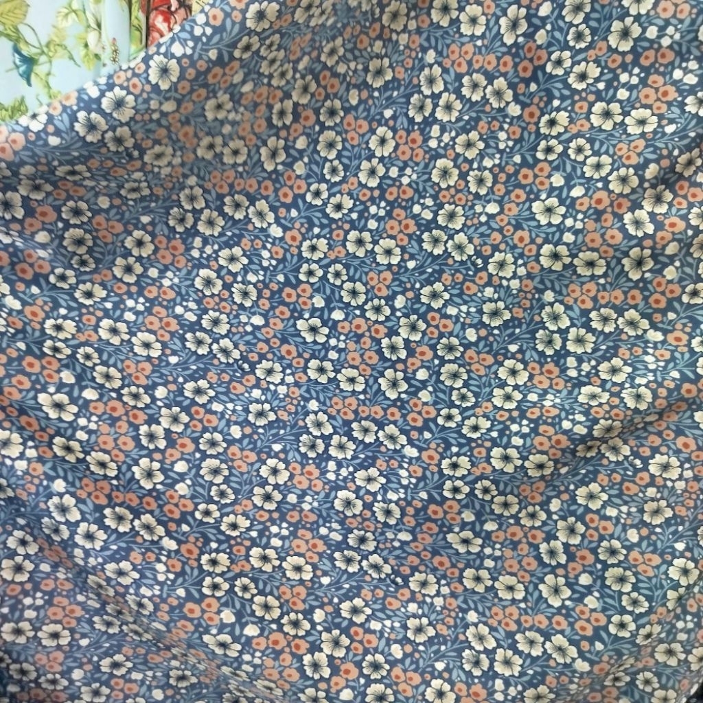 Bahan Satin Motif - Kain Saten Silk - Bahan Satin Silk Motif - Kain Kebaya - Kain Meteran - Bahan Sa