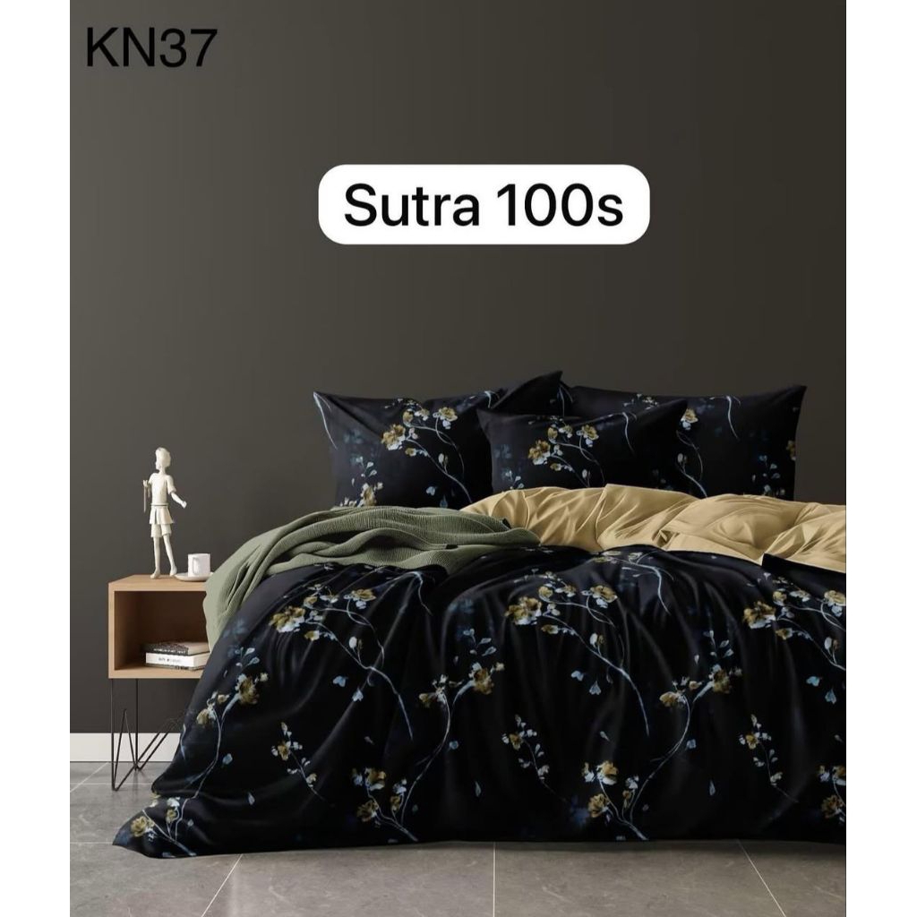 sprei + bedcover sutra organic tencel 100s