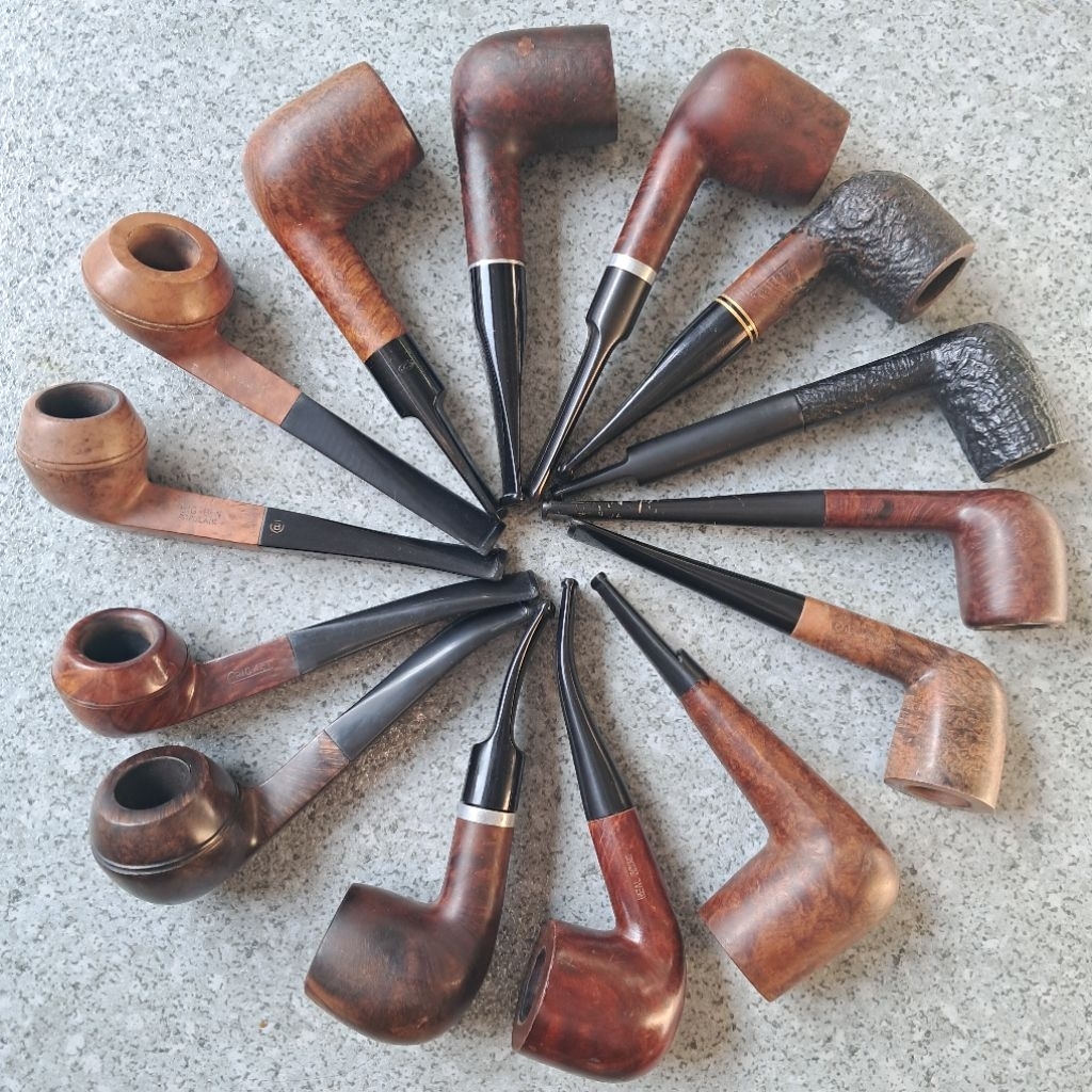 BRIAR ESTATES C PIPA CANGKLONG KAYU ANTIQUE