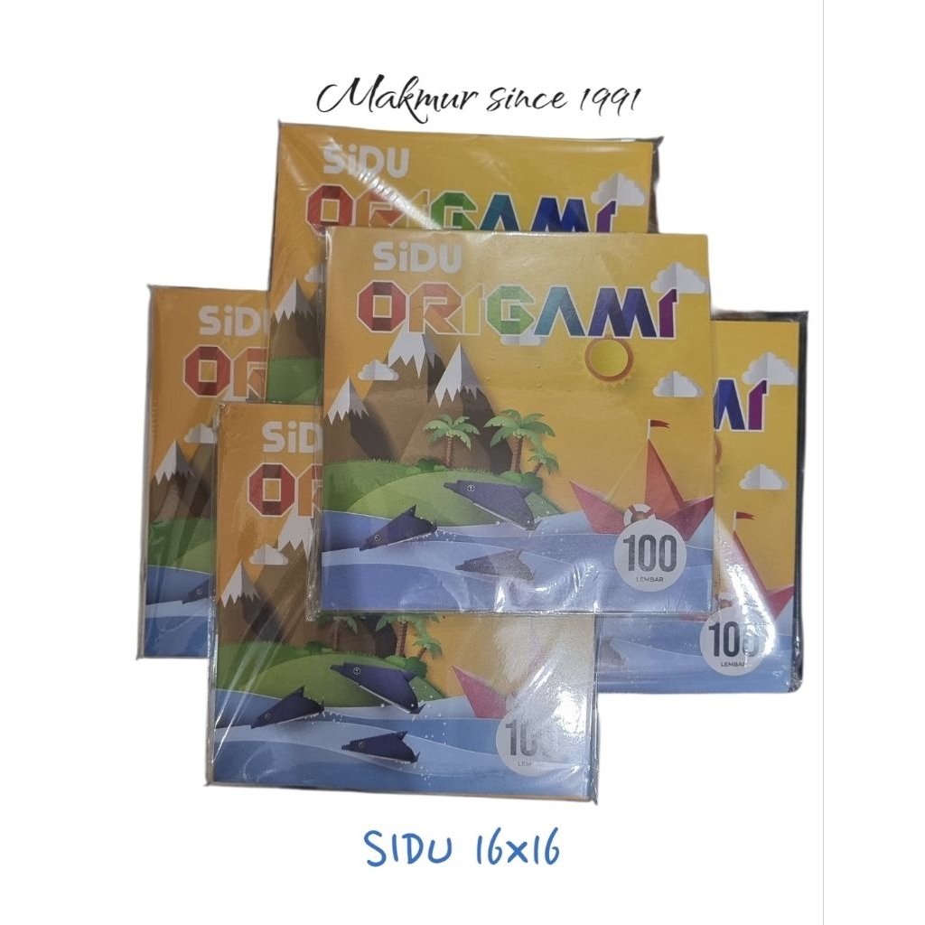 

ORIGAMI SIDU/ KERTAS LIPAT SIDU