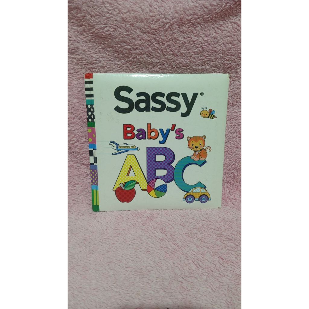 (PRELOVED BUKU ANAK) boardbook sassy baby's ABC