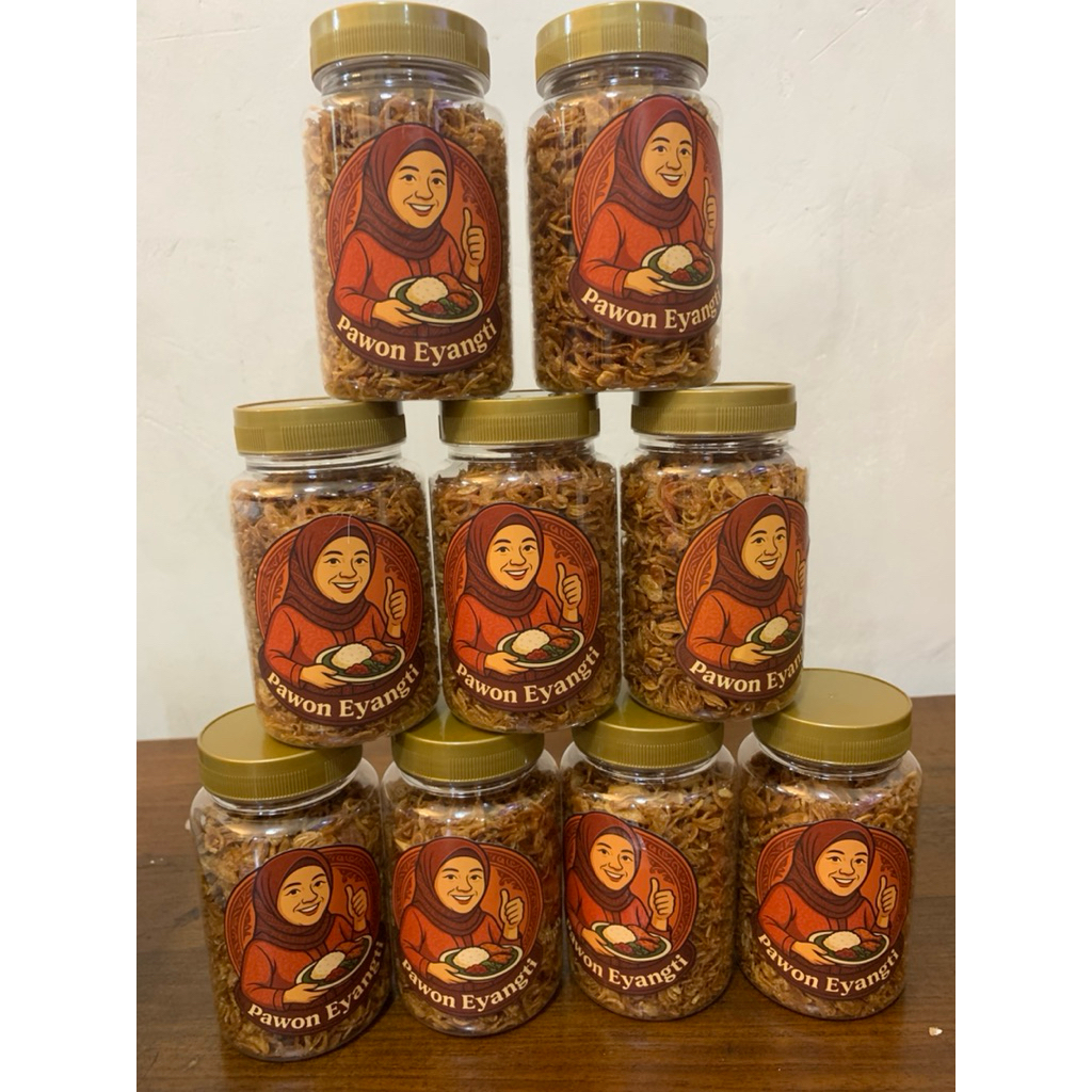 

Bawang Goreng Garing Tanpa MSG - Toples 300ML