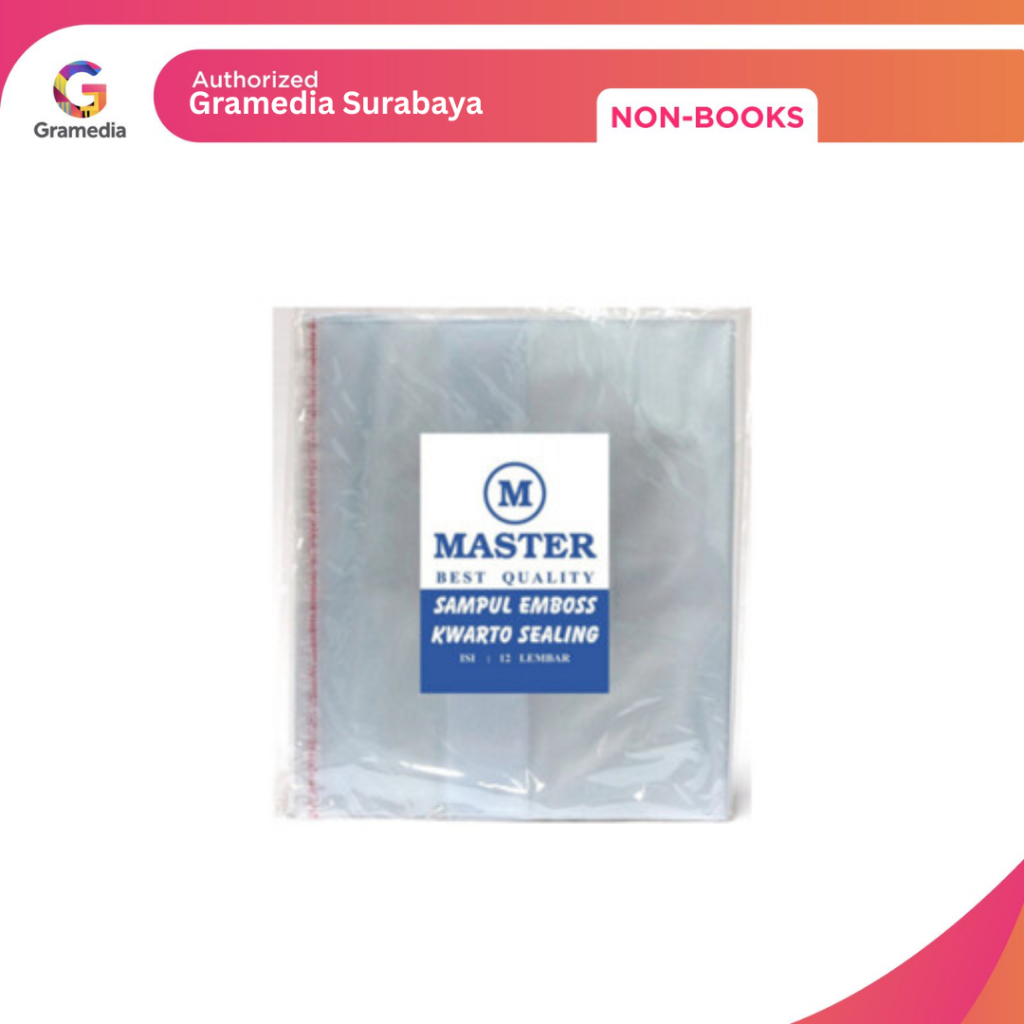 

Gramedia Surabaya NB - Sampul Buku Emboss Kwarto Sealing/12