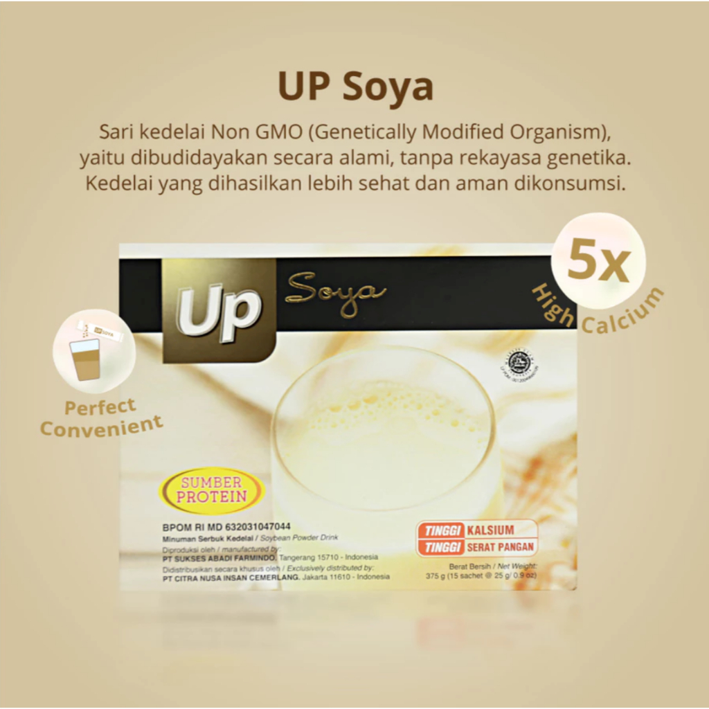

CNI Up Soya isi 15 sachet | Minuman Sari Kedelai Tinggi Kalsium
