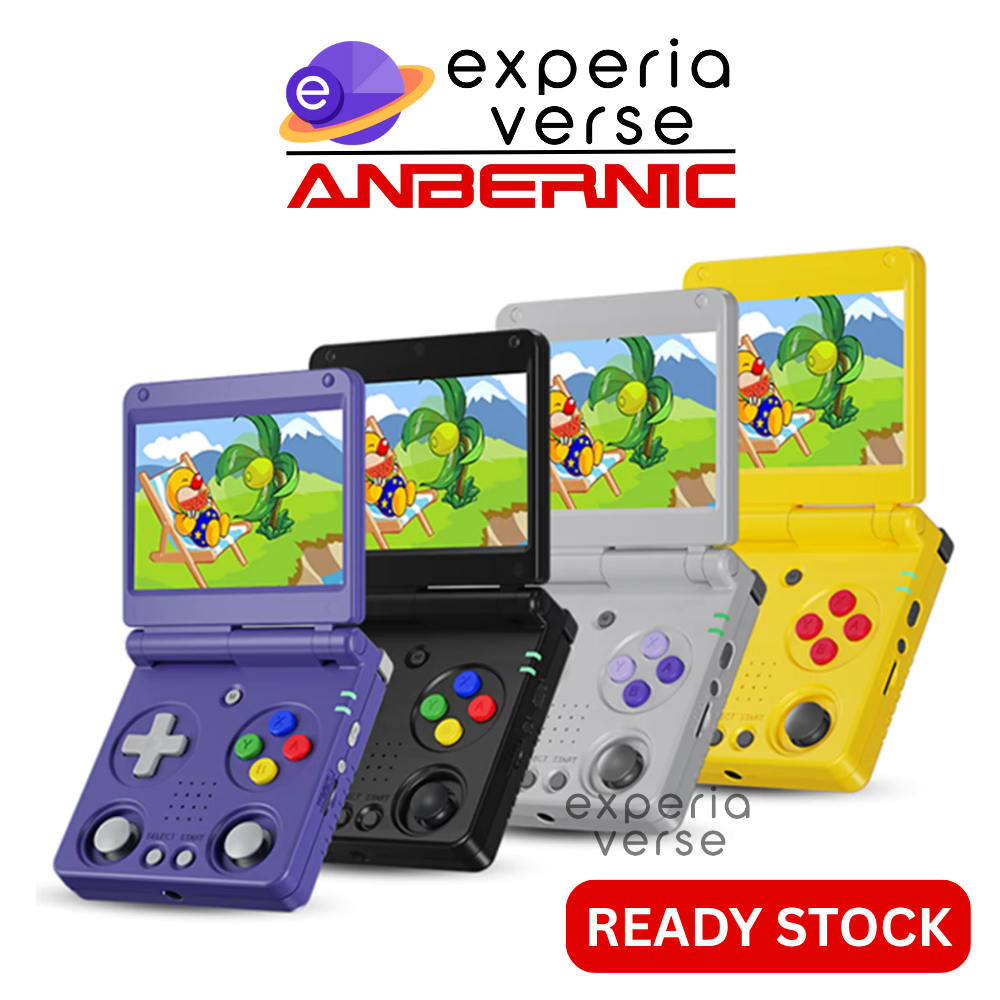 Anbernic RG 34XXSP RG34XXSP RG34XX SP Retro Handheld Video Game Console Classic Clamsell Portable PS