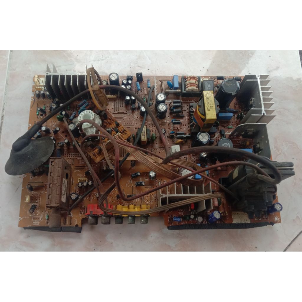 mesin tv polytron xbr 21.inc slim uslim normal sudah tesred