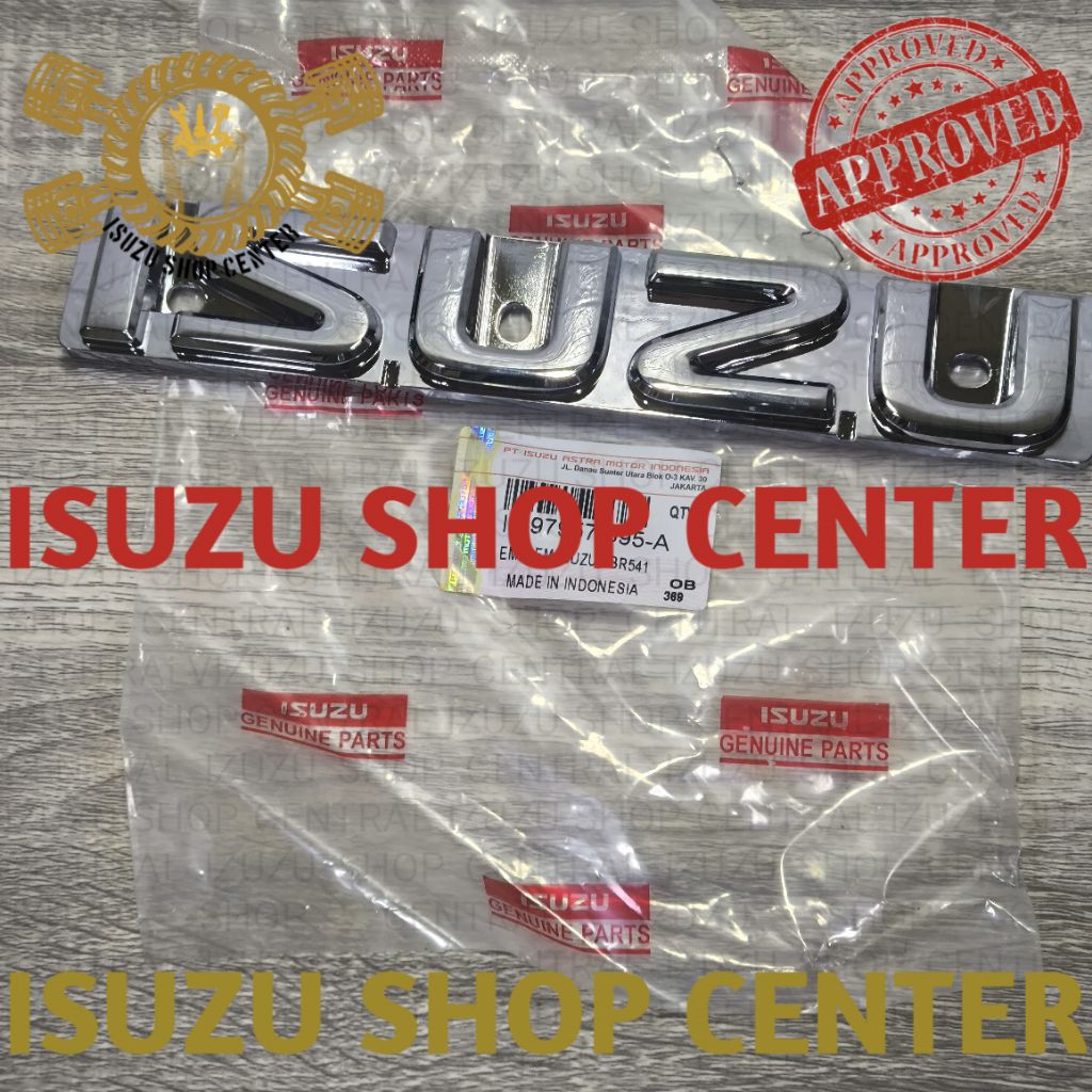 EMBLEM GRILL ISUZU PANTHER ORIGINAL ISUZU