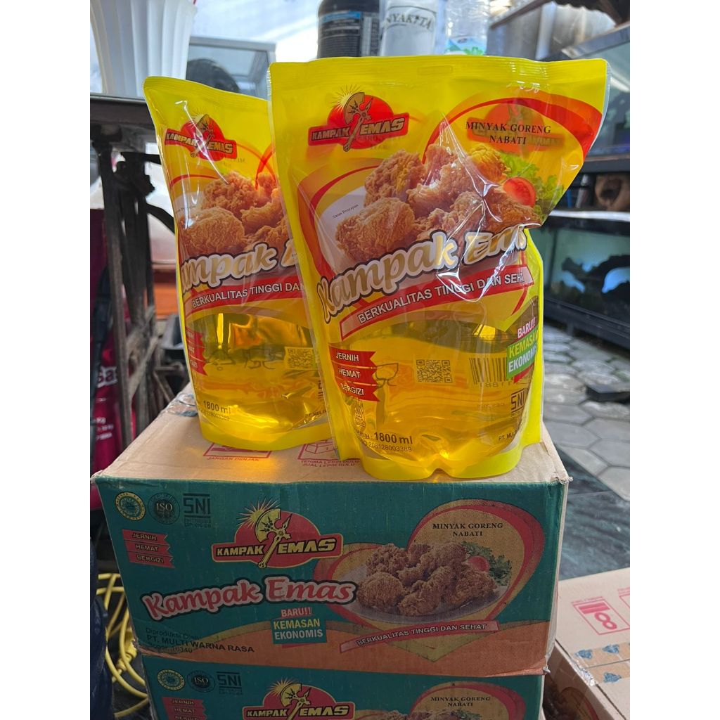 

Minyak Goreng Kampak Emas 1.8L x 6 (1 DUS)