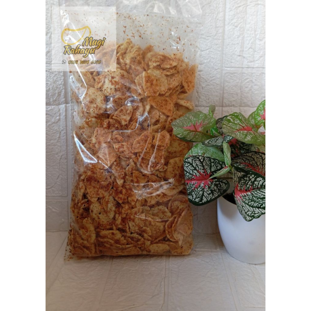 

opak serundeng 500 gram virall Banyumas jateng free bubble wrap & kardus