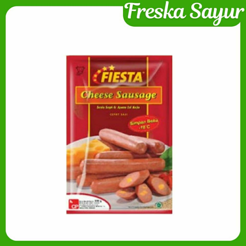

Fiesta Cheese Sausage 300 gr | Sosis Keju
