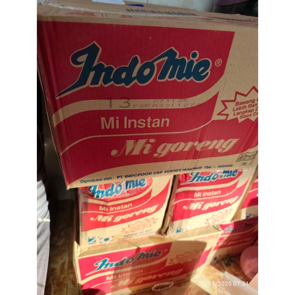 

INDOMIE GORENG MIE INSTAN