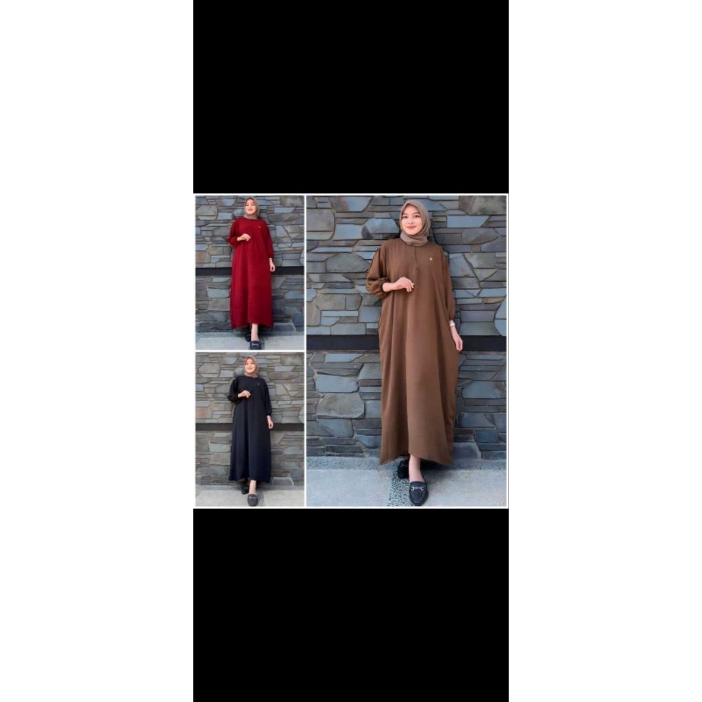 GAMIS DEWASA FATHIA GAMIS DRESS TERBARU
