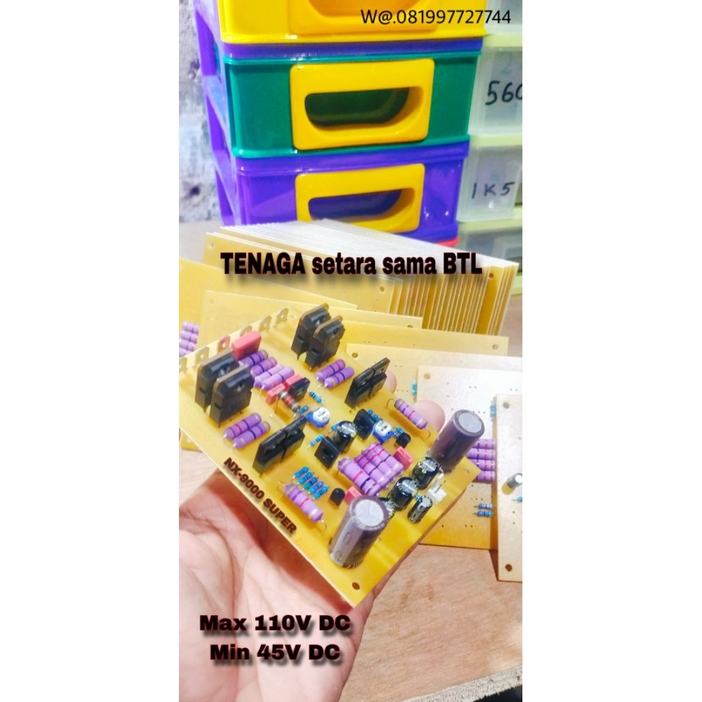 PCB dlifer NX 9000 tenaga BTL