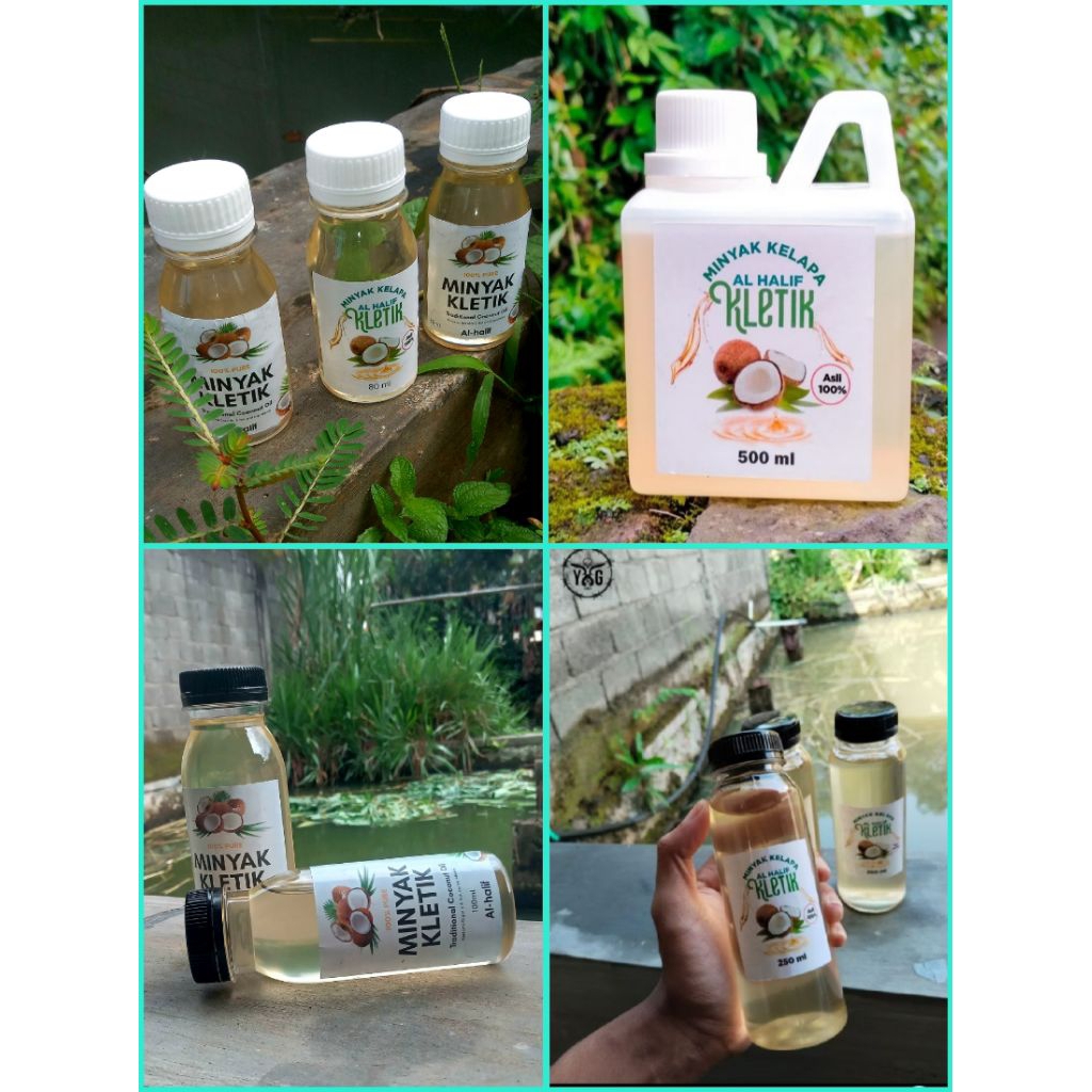 

Minyak Kelapa/Kletik murni asli 100%