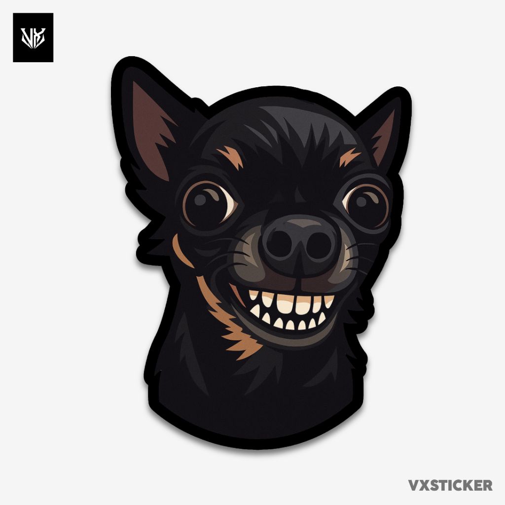 

Stiker/Sticker Anjing Lucu #34 VXSTICKER