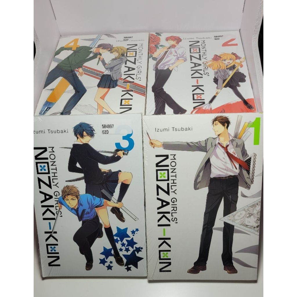 [SEALED ENGLISH] Komik Inggris Gekkan Shoujo Nozaki kun Vol.1-4