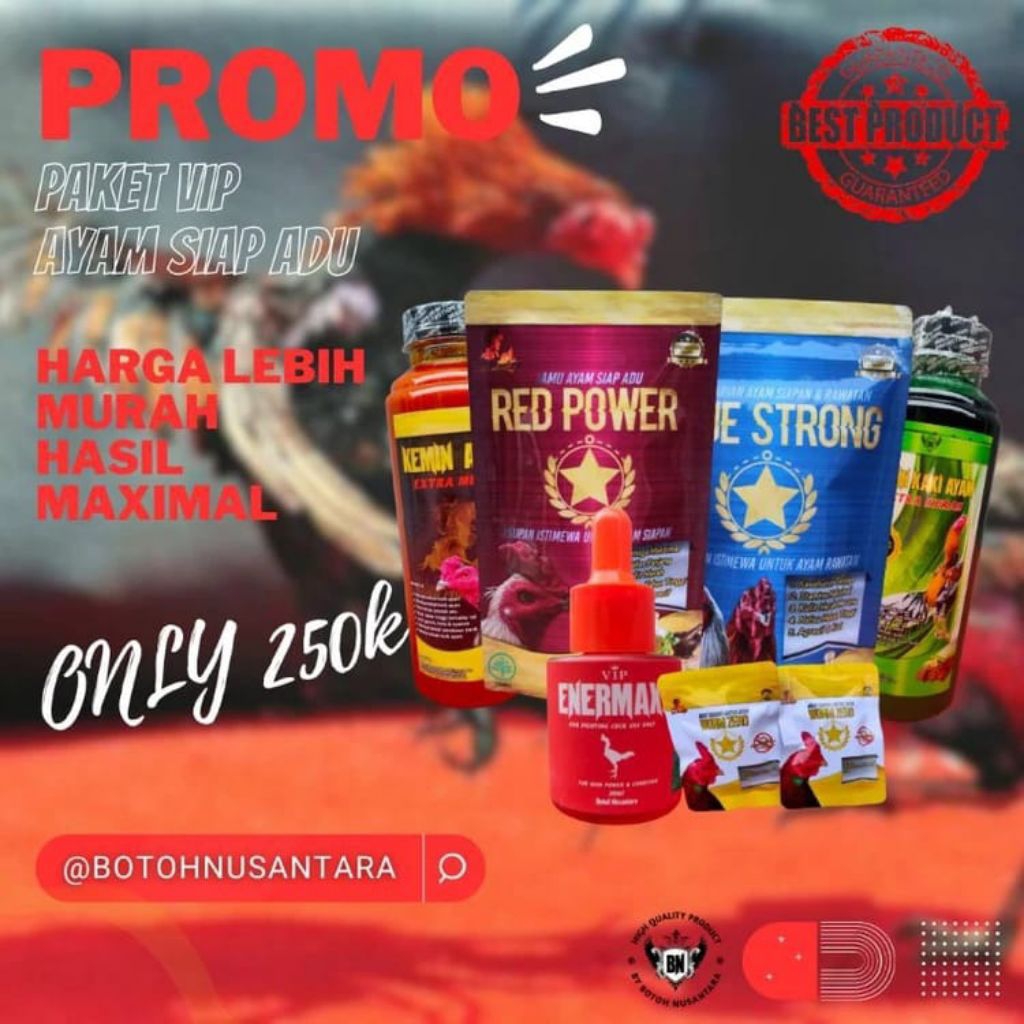 PAKET VIP Perlengkapan ayam aduan jamu ayam kemin obat cacing, doping ayam bangkok aduan super agres