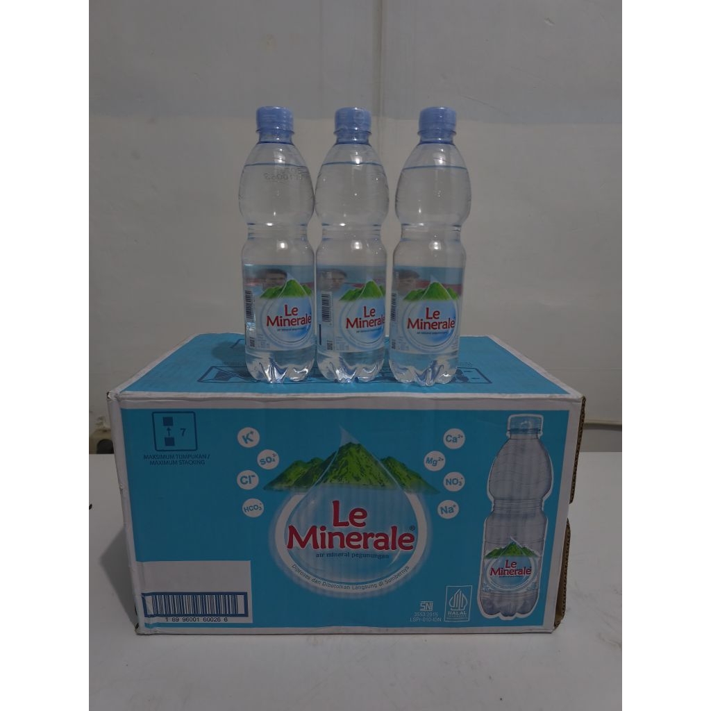 

Le Minerale Air Minum dalam Kemasan Botol 600 ml