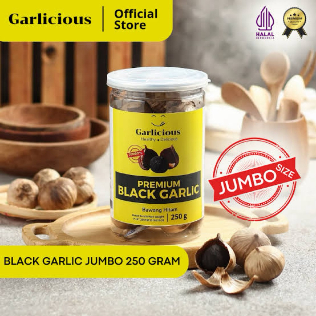 

GARLICIOUS PREMIUM Black Garlic 250 Gram